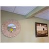 Image 1 : Decorative mirror and framed picture