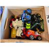 Image 5 : Timber log set and qty of toy trucks, tractors etc.