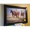 Image 1 : Framed Horse picture
