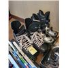 Image 4 : Qty of hockey sticks, helmet, puck launcher, hockey bag and skates