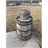 Image 1 : Approx. 45-gal wooden barrel (Only) Small barrel goes with Lot #824