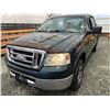 Image 3 : 150 -- 2006 FORD F150, GREEN, 312899 KMS, 4X4 "NO RESERVE"