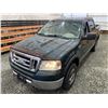 Image 4 : 150 -- 2006 FORD F150, GREEN, 312899 KMS, 4X4 "NO RESERVE"