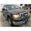 Image 9 : 150 -- 2006 FORD F150, GREEN, 312899 KMS, 4X4 "NO RESERVE"