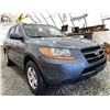 Image 8 : 114 -- 2009 HYUNDAI SANTE FE GLS, BLUE, 222229 KMS, FRONT WHEEL DRIVE