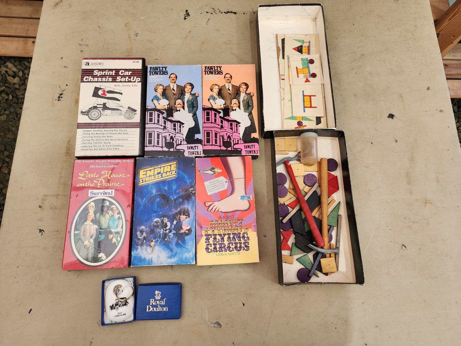 Monty Python Strike 722 -- EMPIRE STRIKES BACK ON VHS, MONTY PYTHON AND THE FLYING CIRCUS ...