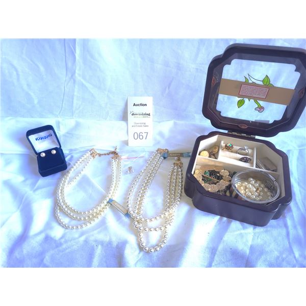 Kimono Pearls & Jewelry A