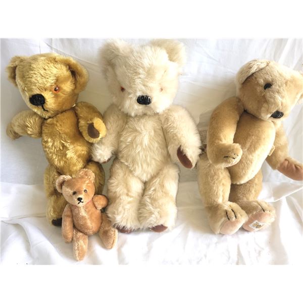 Vintage Nisbit, Merry Thought & Herman Teddies A