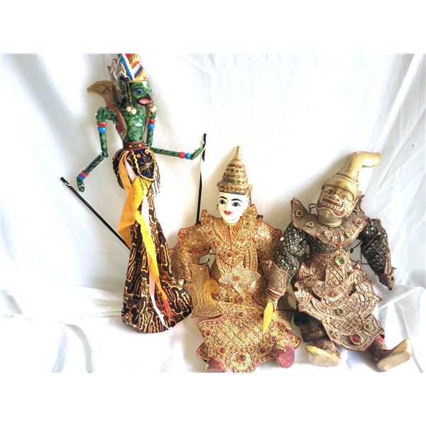 Burmese/Indonesian Marionettes A