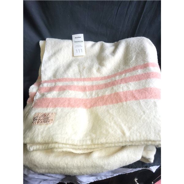 Vintage Witney Wool Blanket A