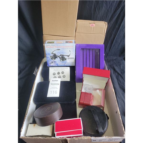 Magnifier & Jewelry Boxes A