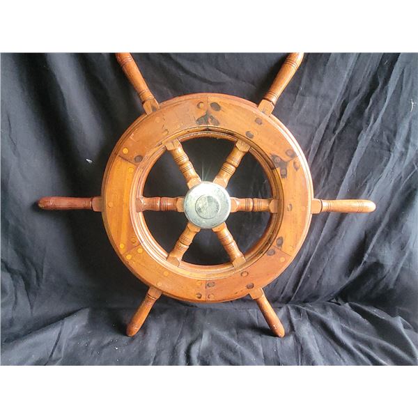 Antique Ships Wheel A