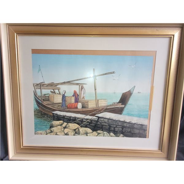 Framed Original Water Colour B