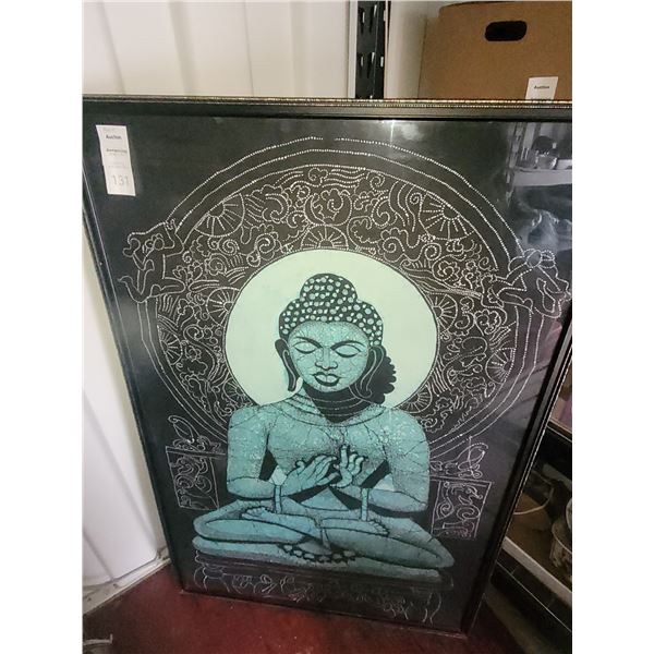 Framed Buddah Batik B