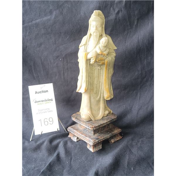 Antique Chinese Soap Stone Carving A