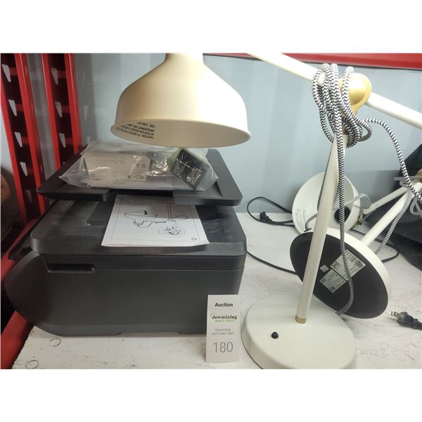 HP Office Jet 6962 & Ikea Lamps B