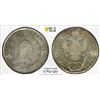 Image 1 : AUSTRIA: Franz I, 1804-1835, AR 20 kreuzer, 1815-A, PCGS graded MS63
