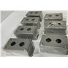 Image 2 : Lot of (7) Electrical Button Boxes