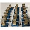 Image 2 : Lot of (18) CarloGavazzi #RCP11003 Relays w/ Finder Bases