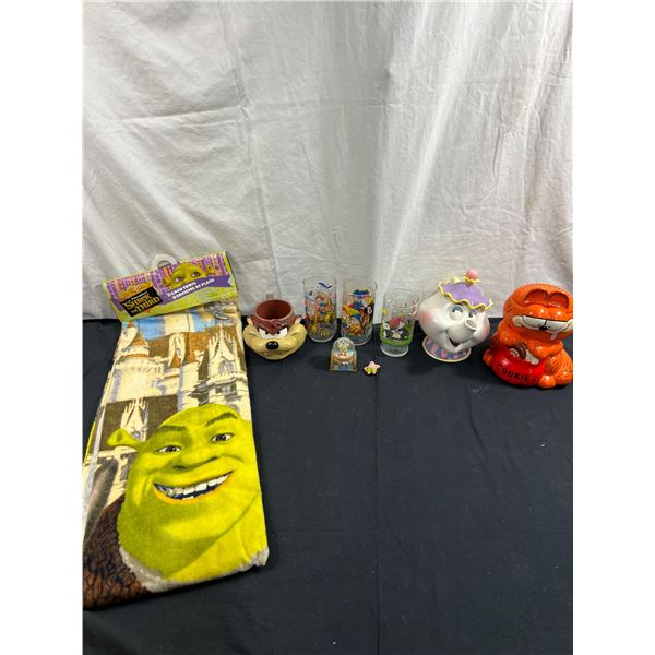 Assorted Animated Movie Items