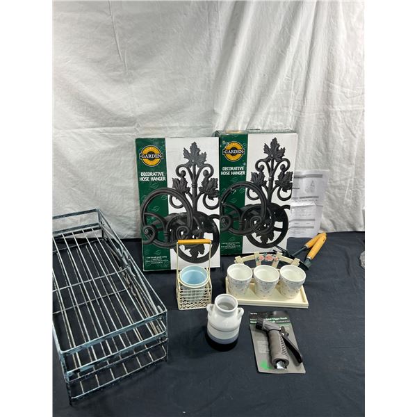 Garden Tools and Decor