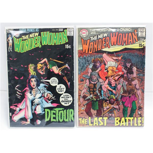 PAIR OF WONDER WOMAN COMICS