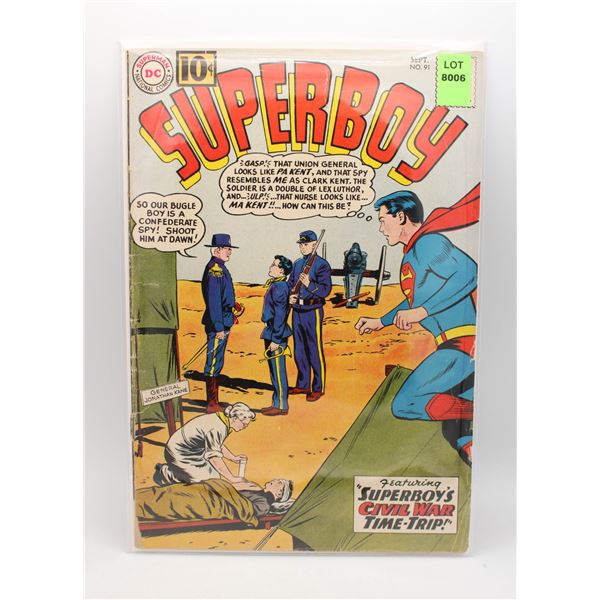 SUPERBOY #91 --- 10 CENT COMIC