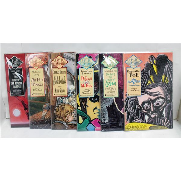 CLASSICS ILLUSTRATED --- 6 PRESTIGE EDITIONS