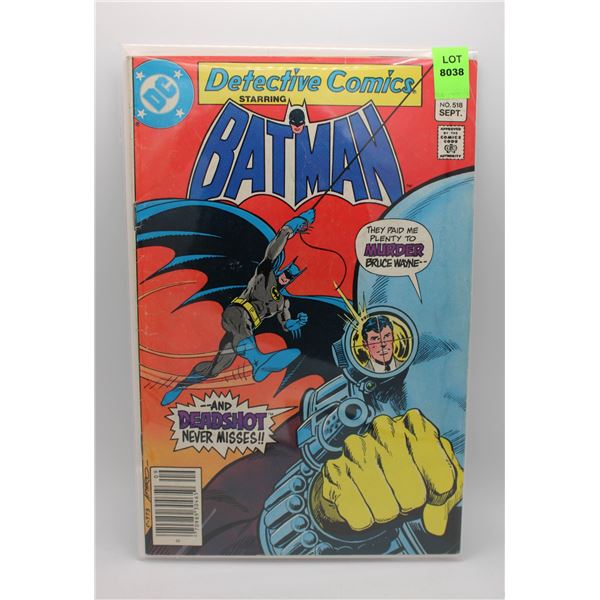 DETECTIVE COMICS #518