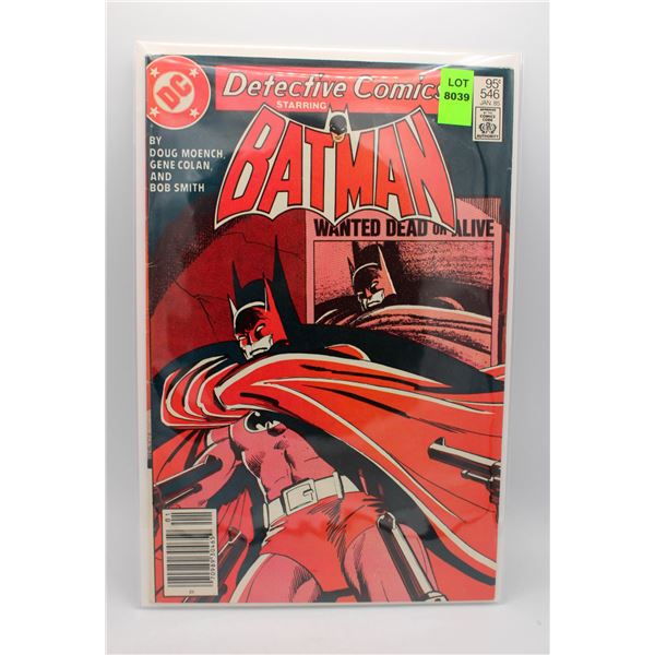 DETECTIVE COMICS #546 --- CPV