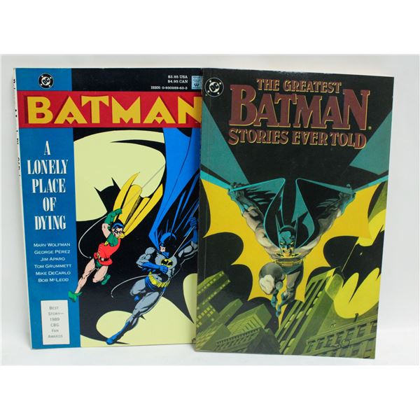 BATMAN BOOKS
