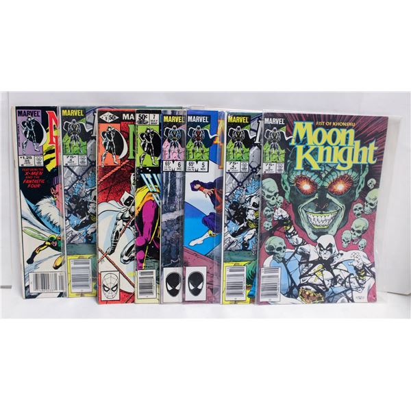 MOON KNIGHT --- 8 COMICS