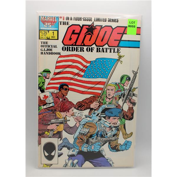 G.I. JOE - ORDER OF BATTLE #1