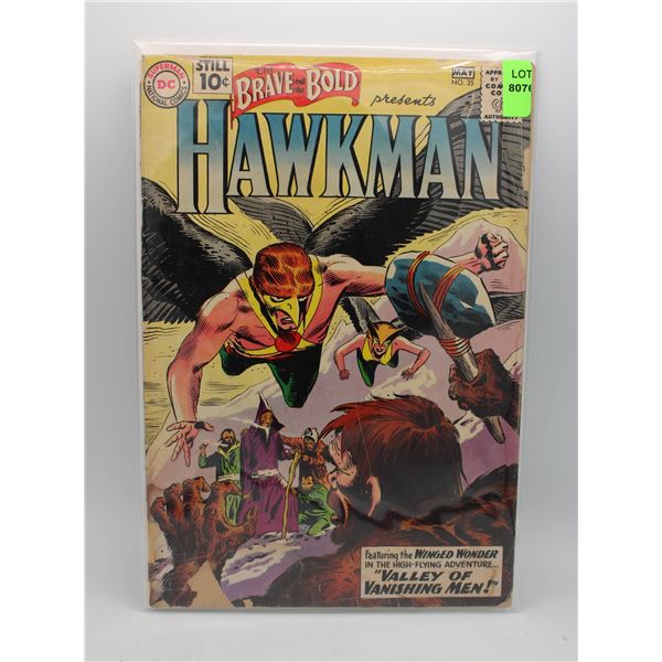BRAVE AND THE BOLD #35 --- 10 CENT COVER