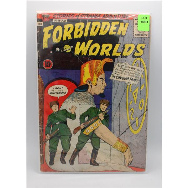 FORBIDDEN WORLDS #68 --- 10 CENT COVER