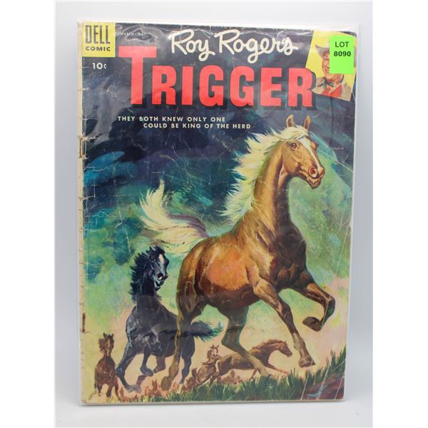ROY ROGERS' TRIGGER #16 --- 10 CENT COVER