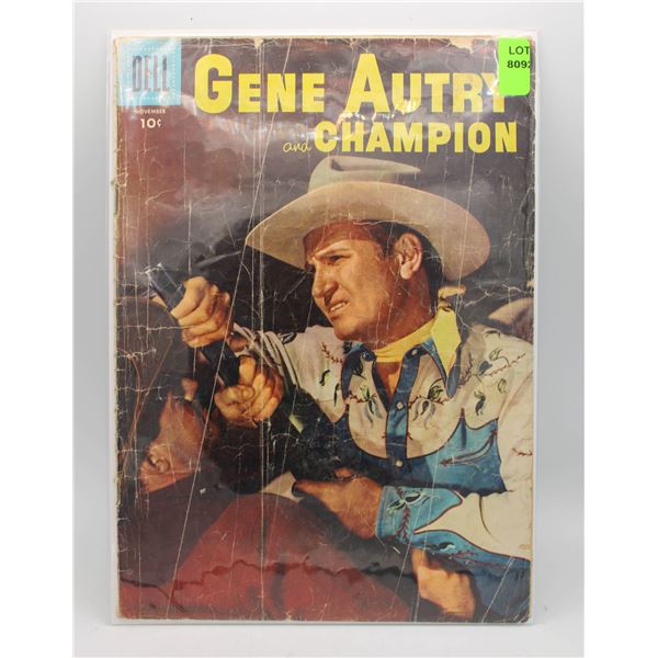 GENE AUTRY AND CHAMPION #105 --- 10 CENT COVER