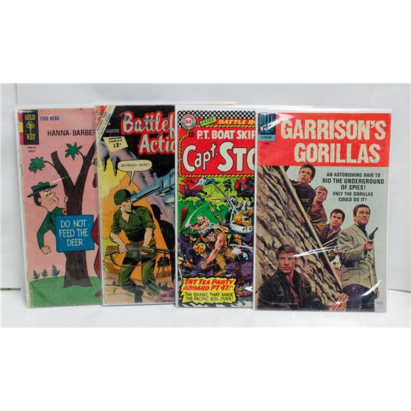 12 CENT COVER COMICS --- 4 ISSUES