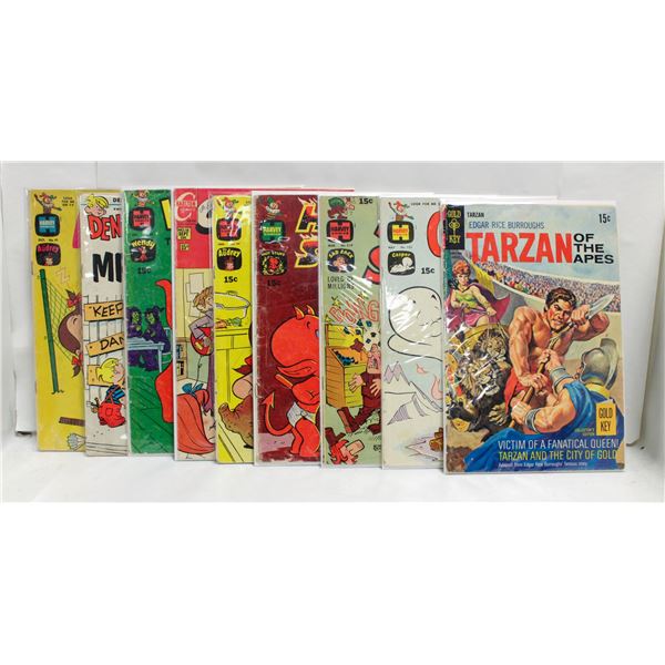 15 CENT COVER COMICS --- 9 ISSUES