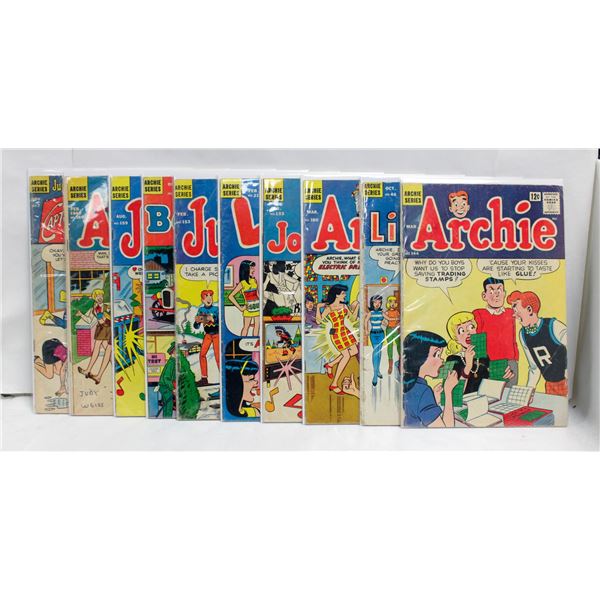 12 CENT COVERS --- 10 ARCHIE COMICS