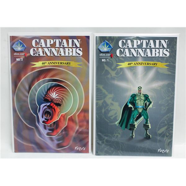 CAPTAIN CANNABIS #1 AND #2