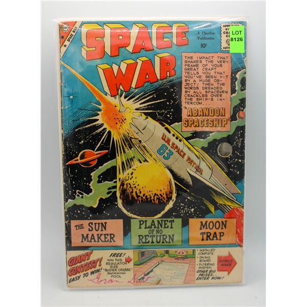 SPACE WAR #1 --- 10 CENT COVER