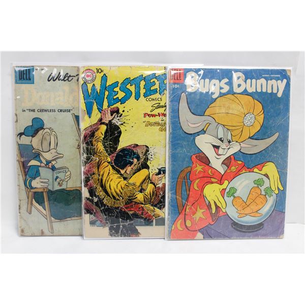 10 CENT COVER COMICS --- 3 ISSUES