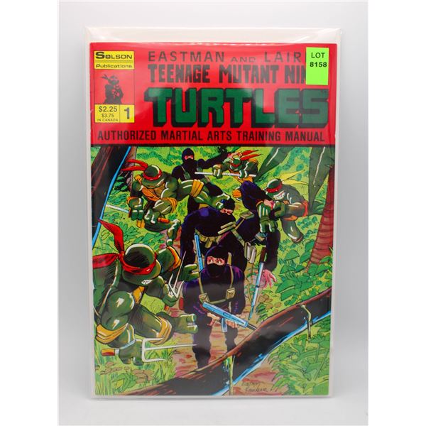 TMNT: MARTIAL ARTS TRAINING MANUAL #1