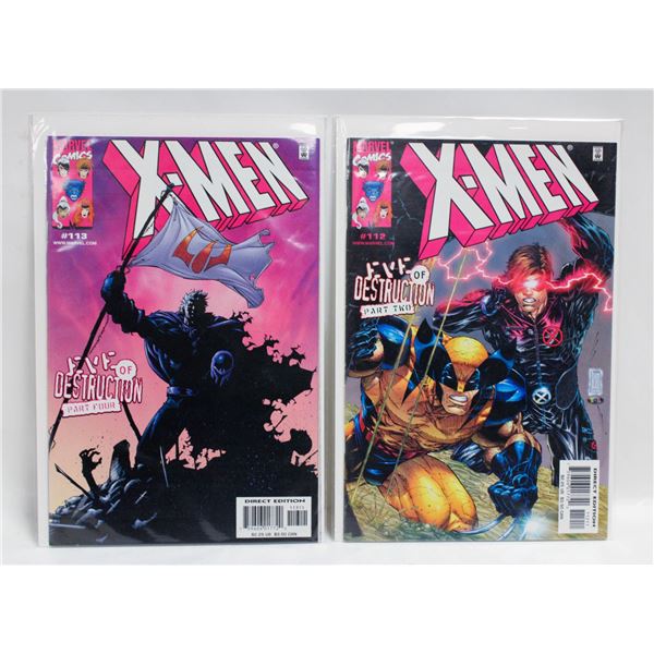 X-MEN #112 AND #113