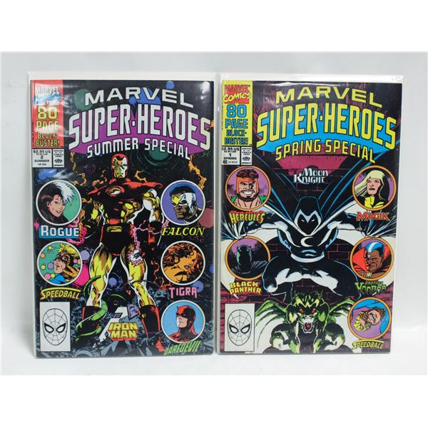 MARVEL SUPER-HEROES #1 AND #2