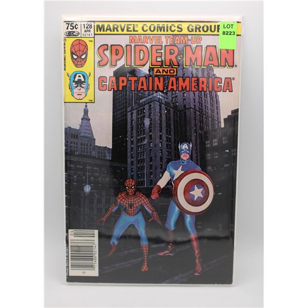 MARVEL TEAM-UP #128 --- JOE JUSKO COSPLAY COVER