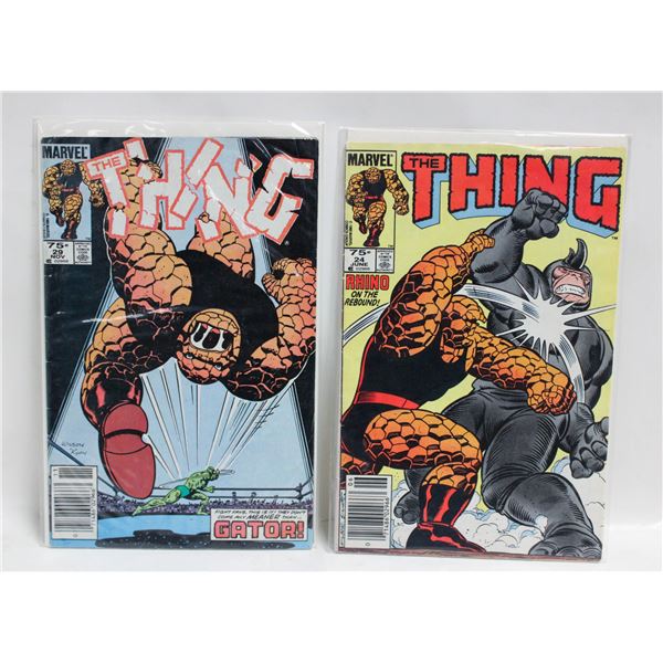 THE THING #24 AND #29--- CPV