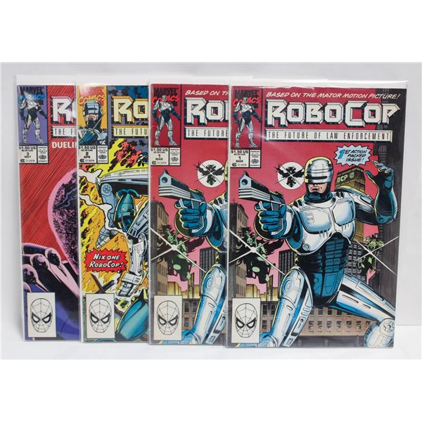 ROBOCOP #1 TO #3 --- INCL TWO #1S