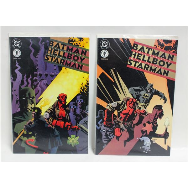 BATMAN / HELLBOY / STARMAN #1 AND #2